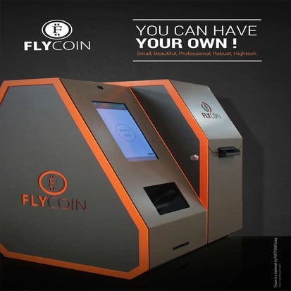 ITS OFFICIAL ! FLYCOIN premium kiosk for bitcoin, paypal, digital money is he...