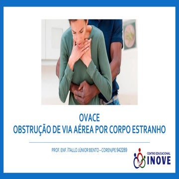 OVACE - Obstrução de vias áreas por corpo estranho | PDF
