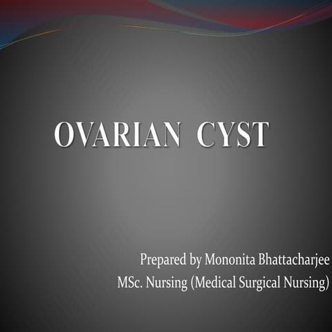 Ovarian cyst