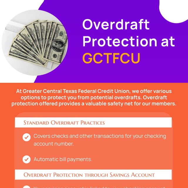 Overdraft Protection at GCTFCU