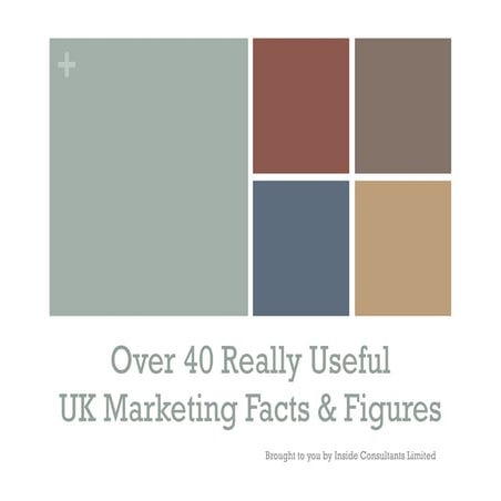 Over 40 Really Useful UK Marketing Facts And Figures