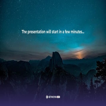 Bitmovin LIVE Tech Talks: Overcoming Encoding Challenges 