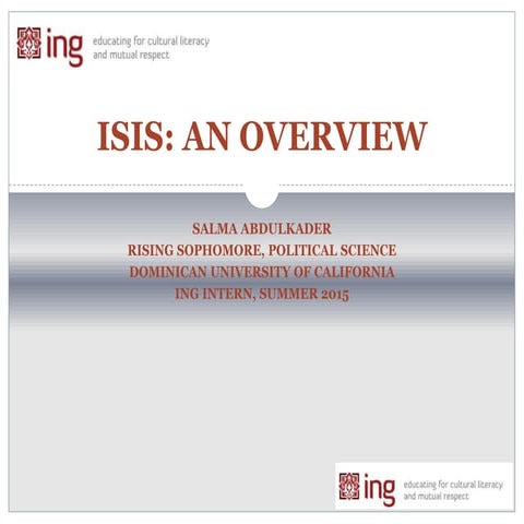 Overcoming ISIS Through Education and Interreligious Engagement
