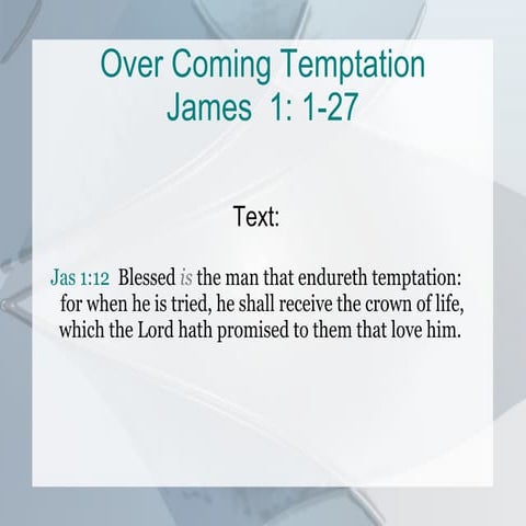 Understanding Temptations | PDF