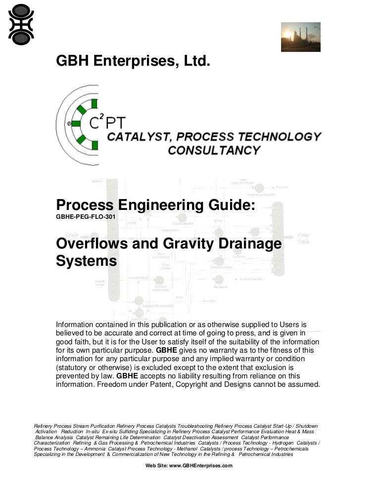 overflows and gravity drainage systems overflows and gravity drainage systems