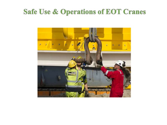 Overhead Crane Safety Training for third party especially in uae, contains al...