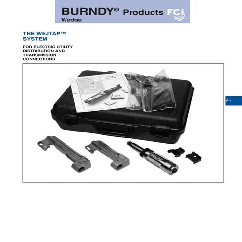 Overhead Line Burndy Wedge Tools 