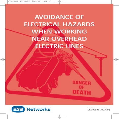 Overhead lines electrical_hazards