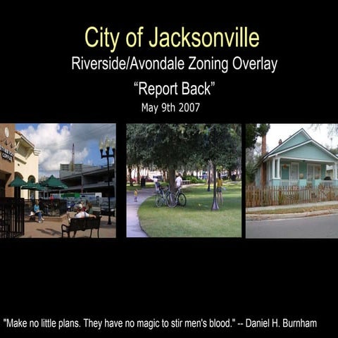 Riverside Avondale Zoning Overlay report