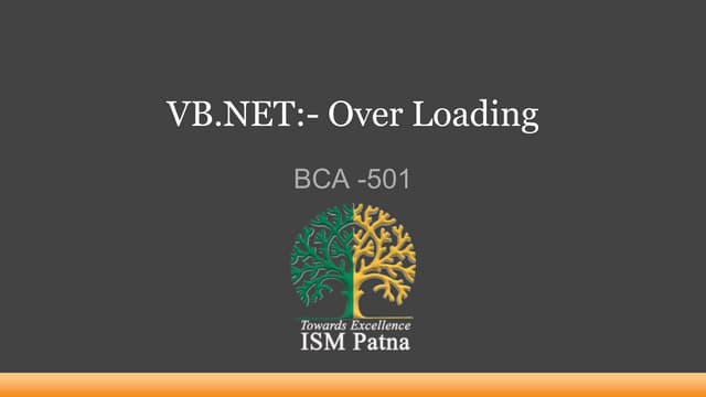 Overloading