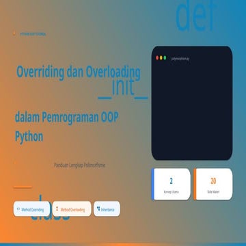 Overriding dan Overloading dalam Pemrograman OOP Python.pptx