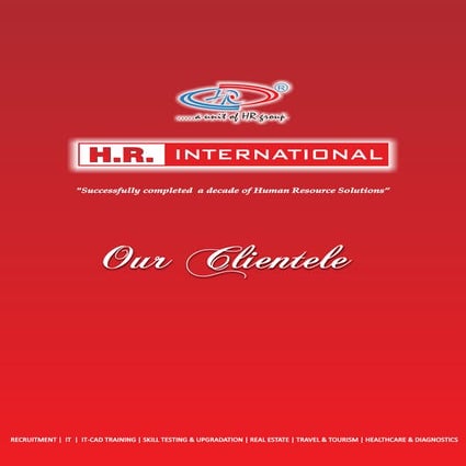 Overseas Clients of H.R. International | PDF