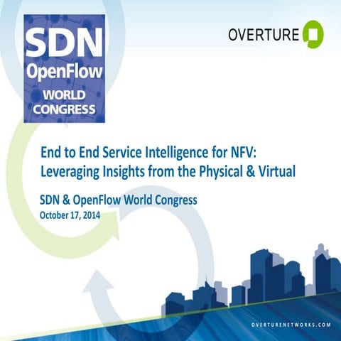 Overture End-to-end Service Intelligence for NFV
