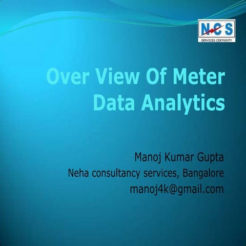 Smart meter_Advanced metering Infrastructures | PPTX