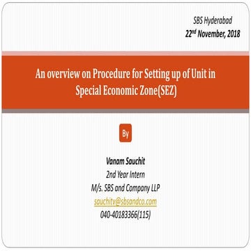 Overview on-procedure-for-setting-up-of-sez-unit