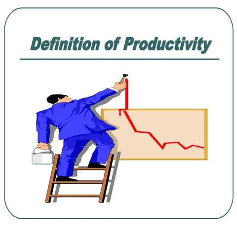 The concept of Production and Productivity | PPT