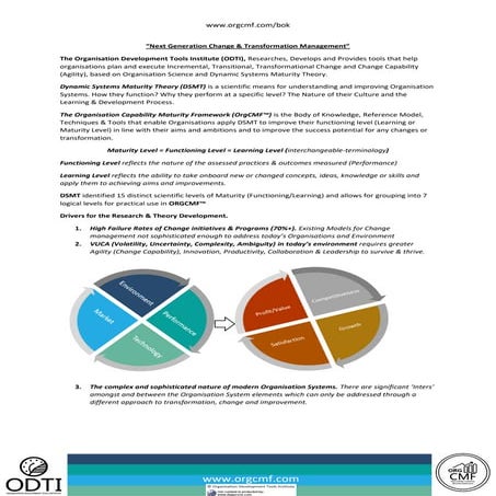Next Generation Change & Transformation Management