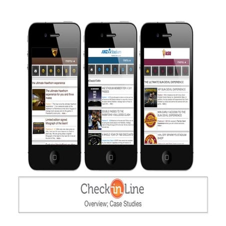 CheckinLine - overview and case studies - team presentation