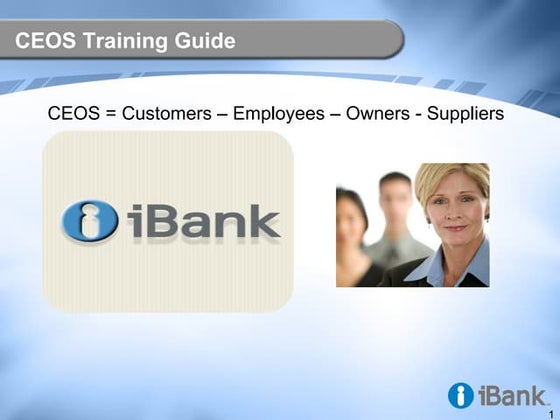 Ibank presentations