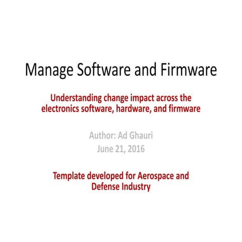 Understanding change impact across the electronics software, hardware, and fi...