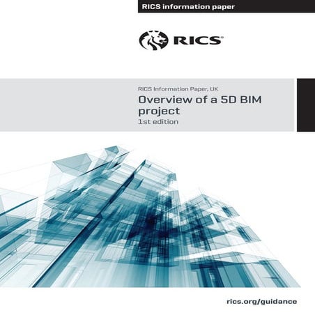 Overview of 5D BIM Project 1st edition 2014 | PDF