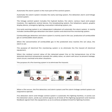 overview of automatic fire-alarm systems
