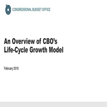 An Overview of CBO's Life-Cycle Growth Model