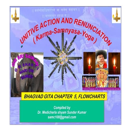 BHAGVAD GITA CHAPTER 5 , FLOWCHARTS