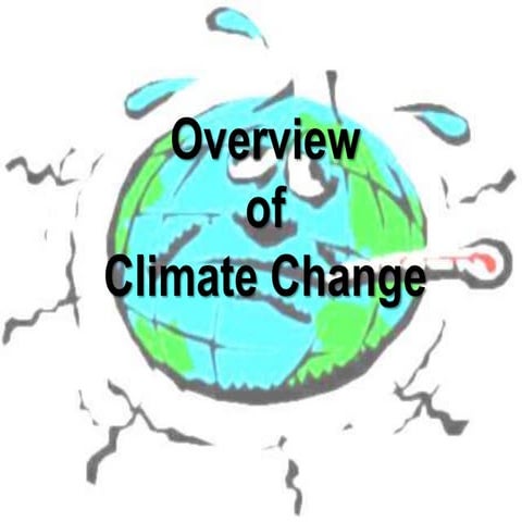 Overview of climate change