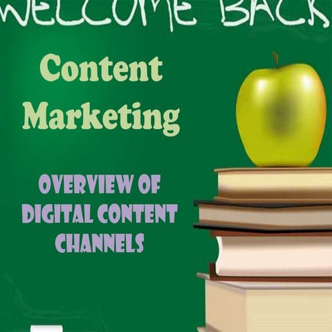 Overview of digital content channels presentation