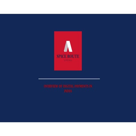 Overview of digital payments in india 