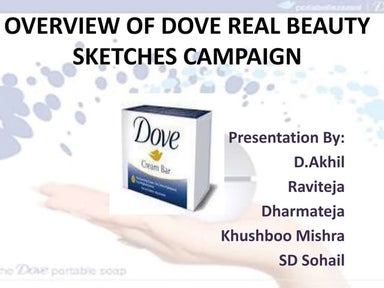 Overview of dove real beauty skecthes campaign
