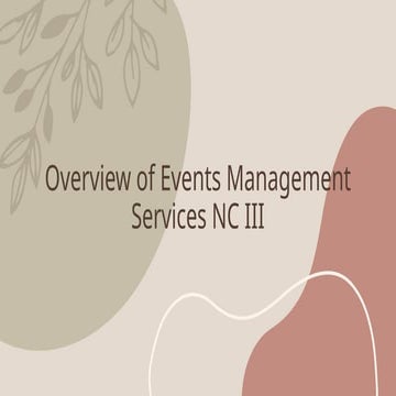 Module?cblm in Event management service c | DOCX