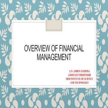 OVERVIEW OF FINANCIAL MANAGEMENT.pptx