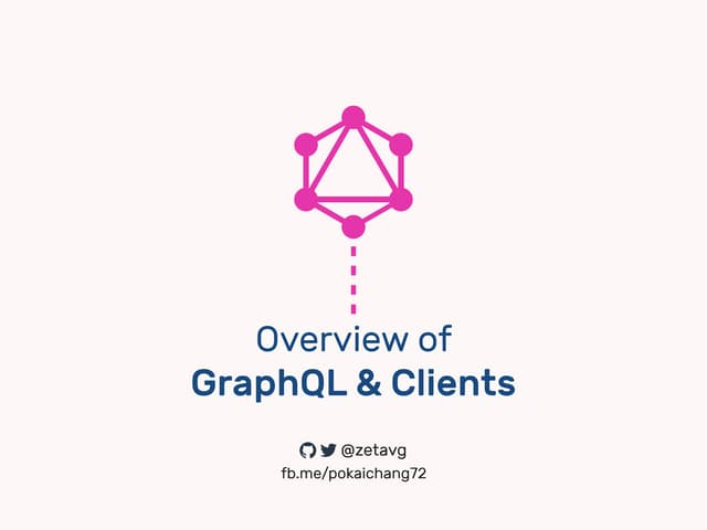 Overview of GraphQL & Clients