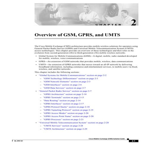 GSM, GPRS and UMTS: easy handbook