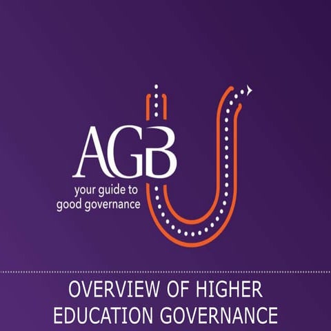 AGBU Overview of Higher Education Governance