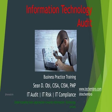Overview of Internal Audit