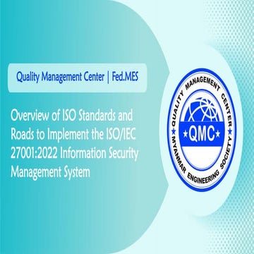 Overview of ISO-IEC 27001-2022 ISMS Certification
