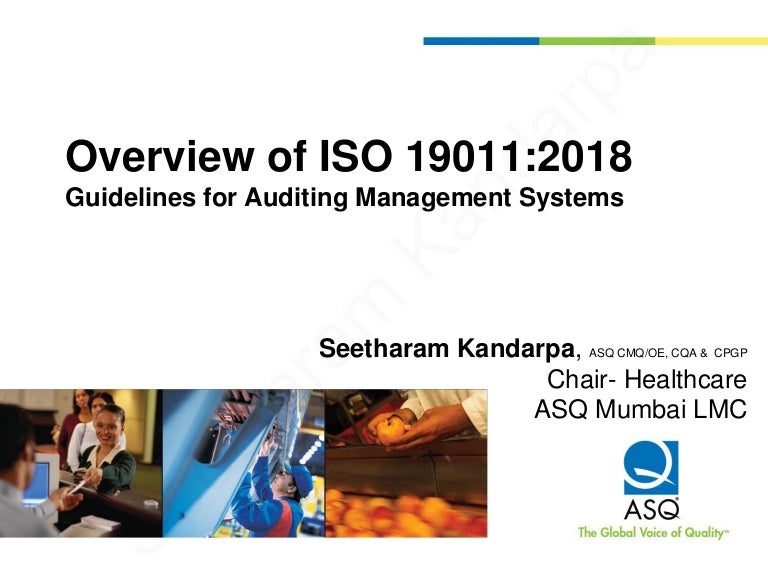 Overview of ISO 190112018 Guidelines for Auditing Management Systems