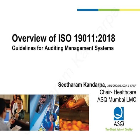 Overview of ISO 19011:2018 Guidelines for Auditing Management Systems | PDF