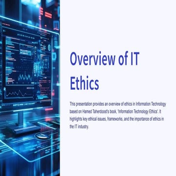 Second Information Technology It Ethics Pdf