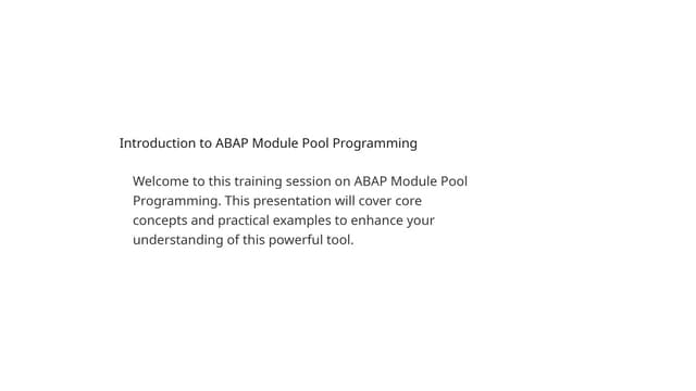 Overview of module pool programming.pptx