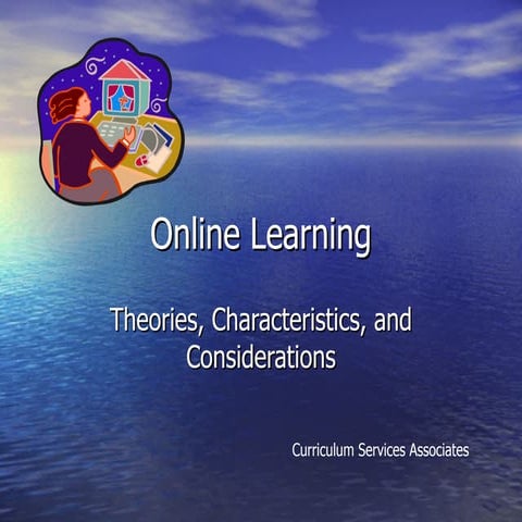 Overviewof onlineteachingandlearning