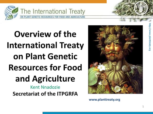 Overview of International Treaty on...