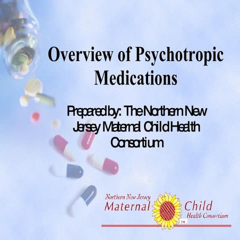 Overview of psychotropic medications