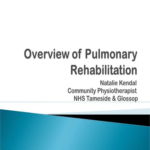 Overview of pulmonary rehabilitation   patients