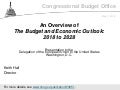 An Overview of The Budget and Economic Outlook: 2018 to 2028