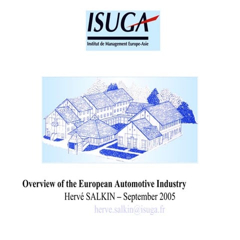 Overview Of The European Automotive Industry