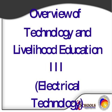 Overview of TLE III (Electricity)